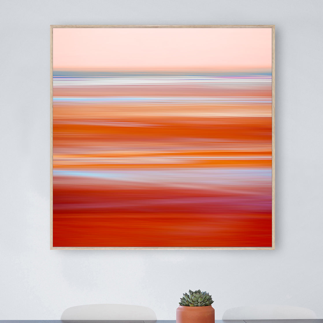 Across the Desert - Limited Edition Canvas Print Square