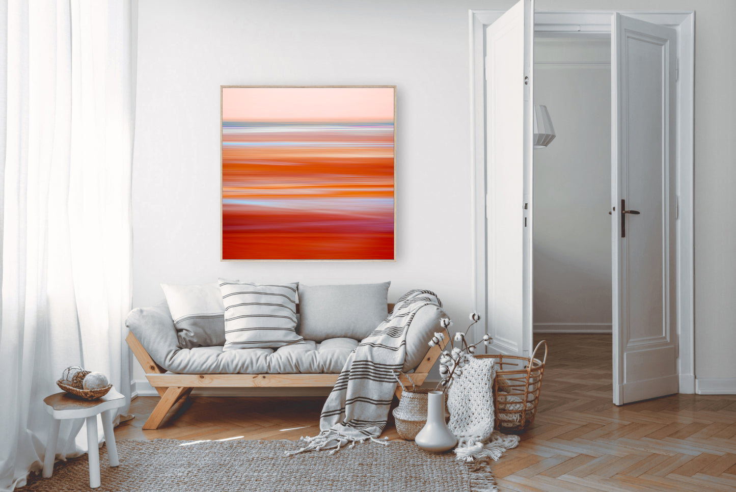 Across the Desert - Limited Edition Canvas Print Square