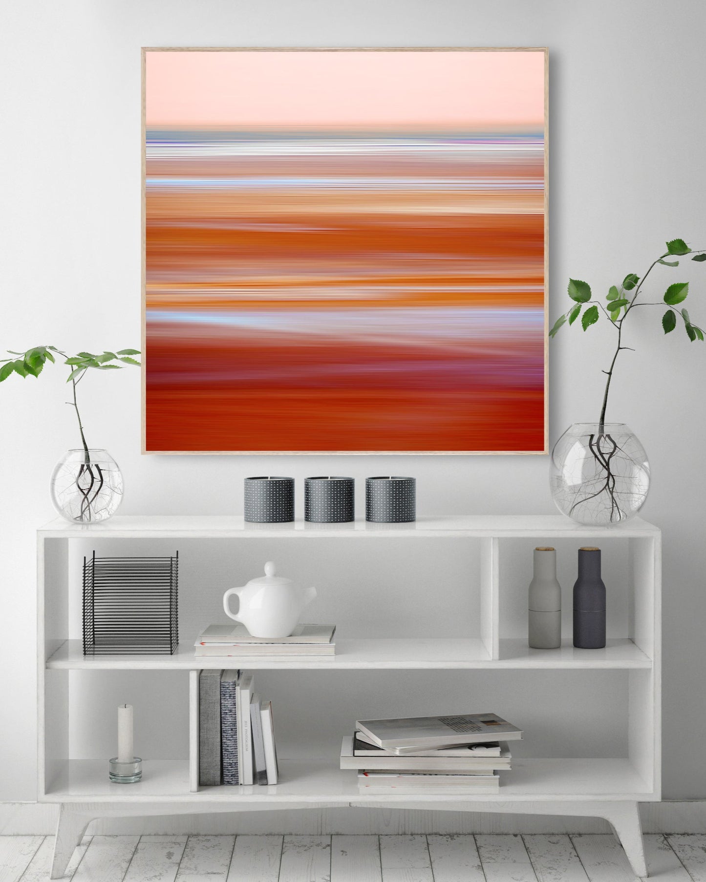 Across the Desert - Limited Edition Canvas Print Square