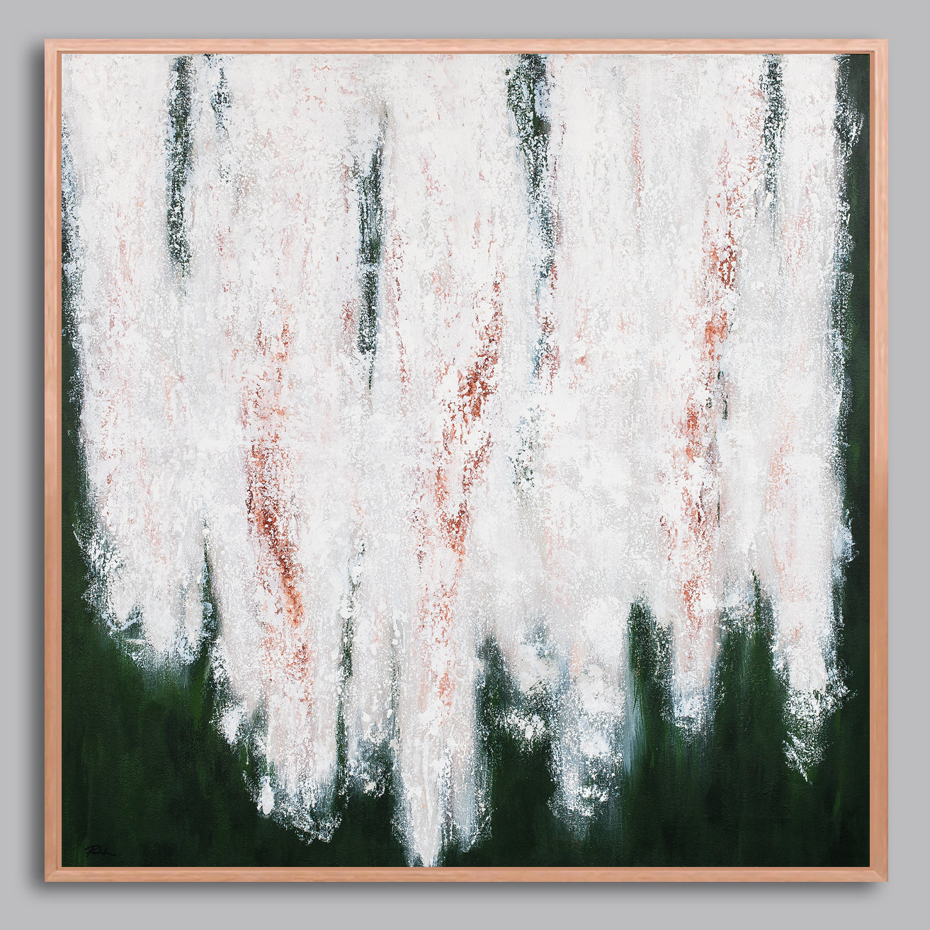 Cascade Serenity - Limited Edition Canvas Print Square