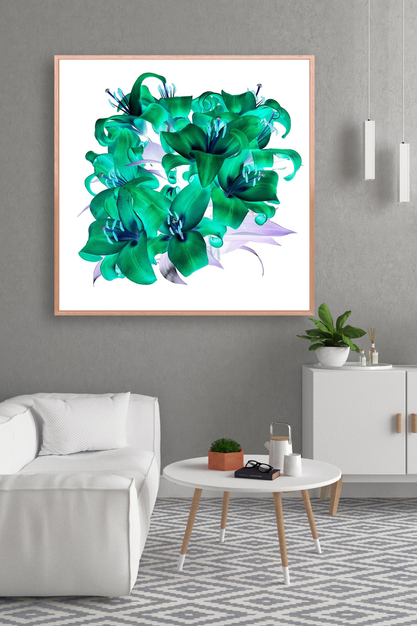 Circular Harmony - Limited Edition Canvas Print Square