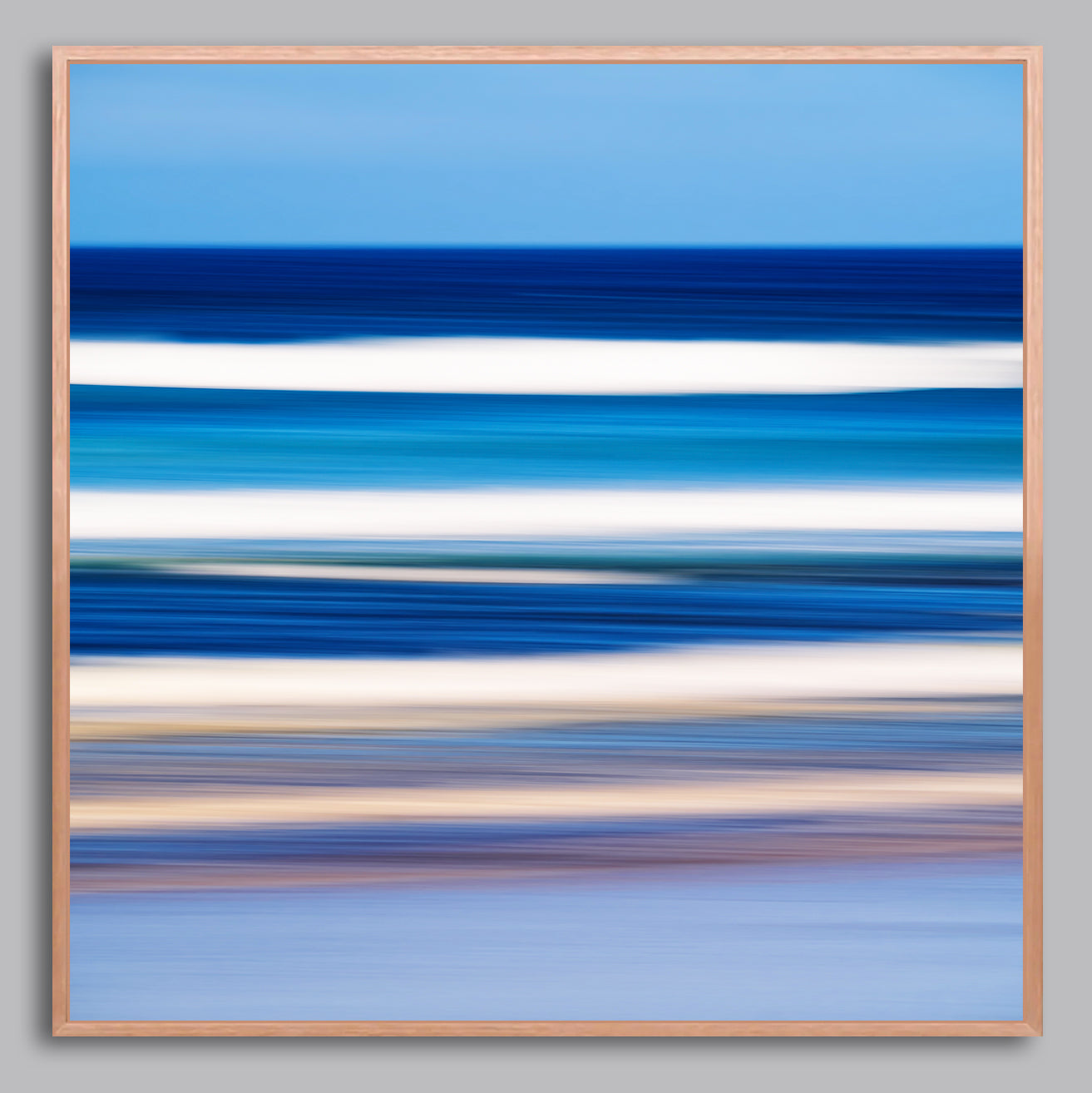 Coastal Symphony - Limited Edition Canvas Print Square