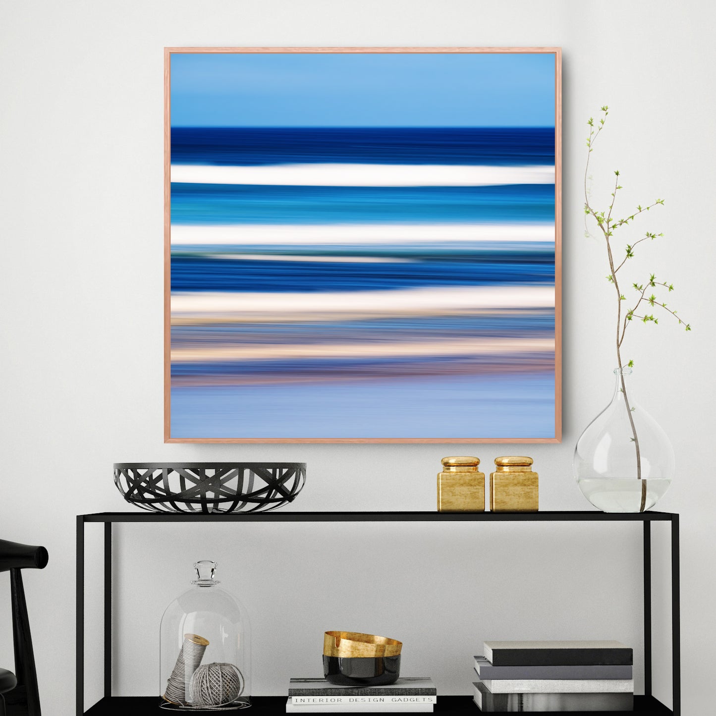 Coastal Symphony - Limited Edition Canvas Print Square