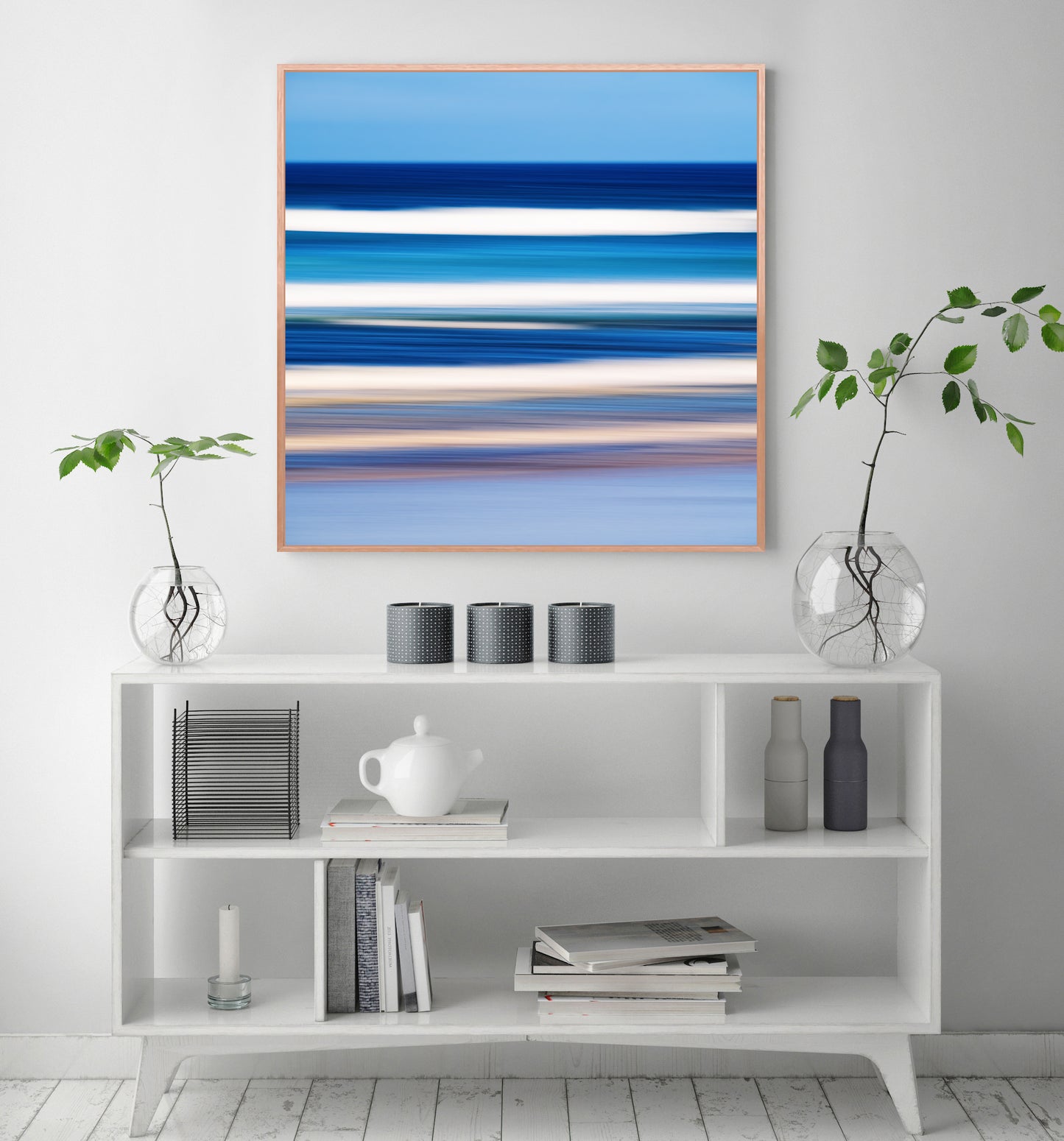 Coastal Symphony - Limited Edition Canvas Print Square