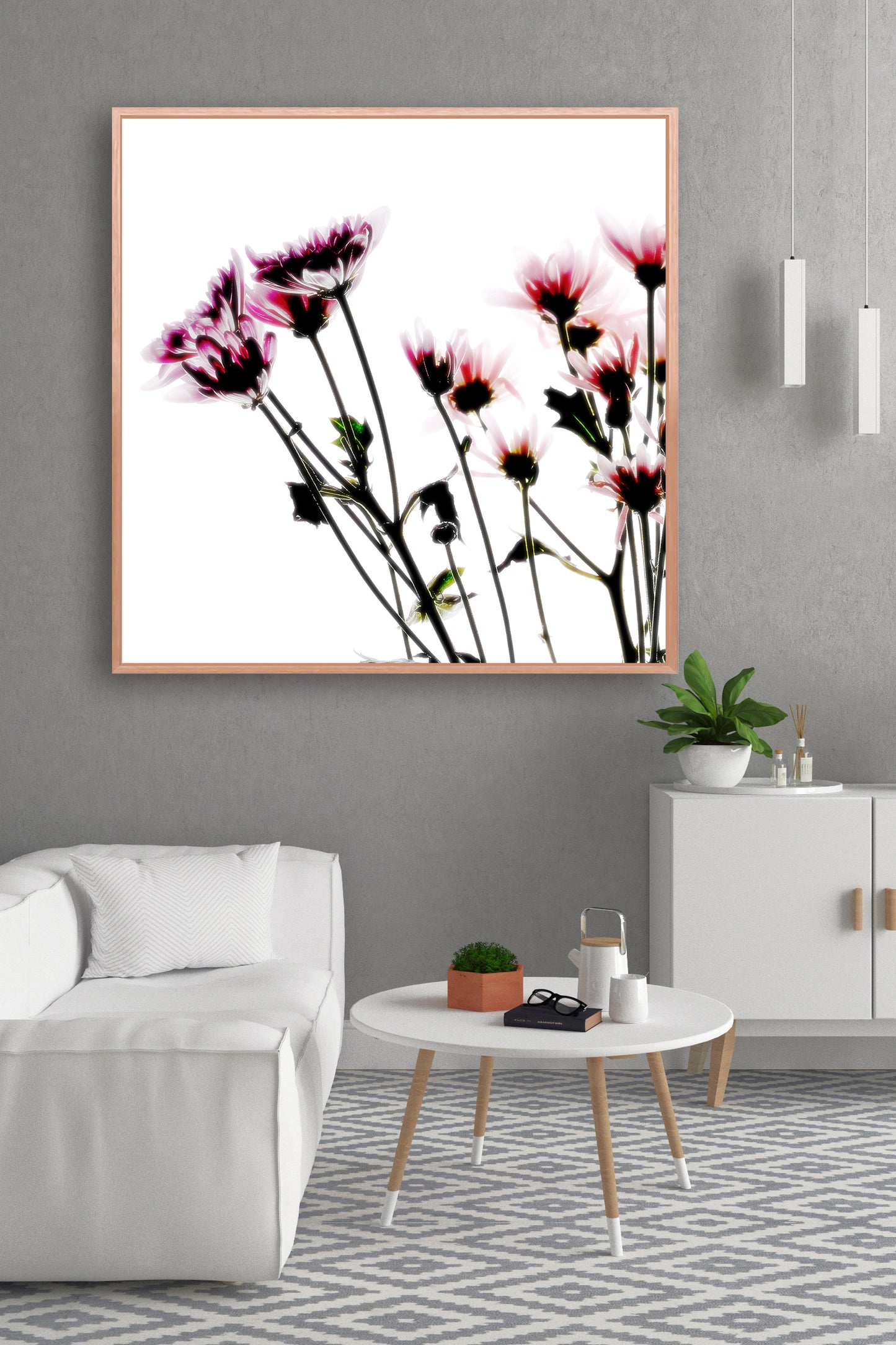 Ethereal Bloom - Limited Edition Canvas Print Square
