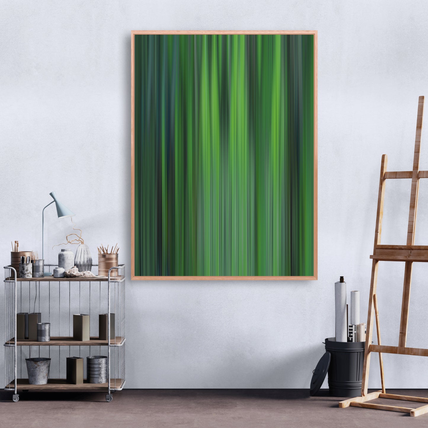 Forest Reflections - Limited Edition Canvas Print Vertical