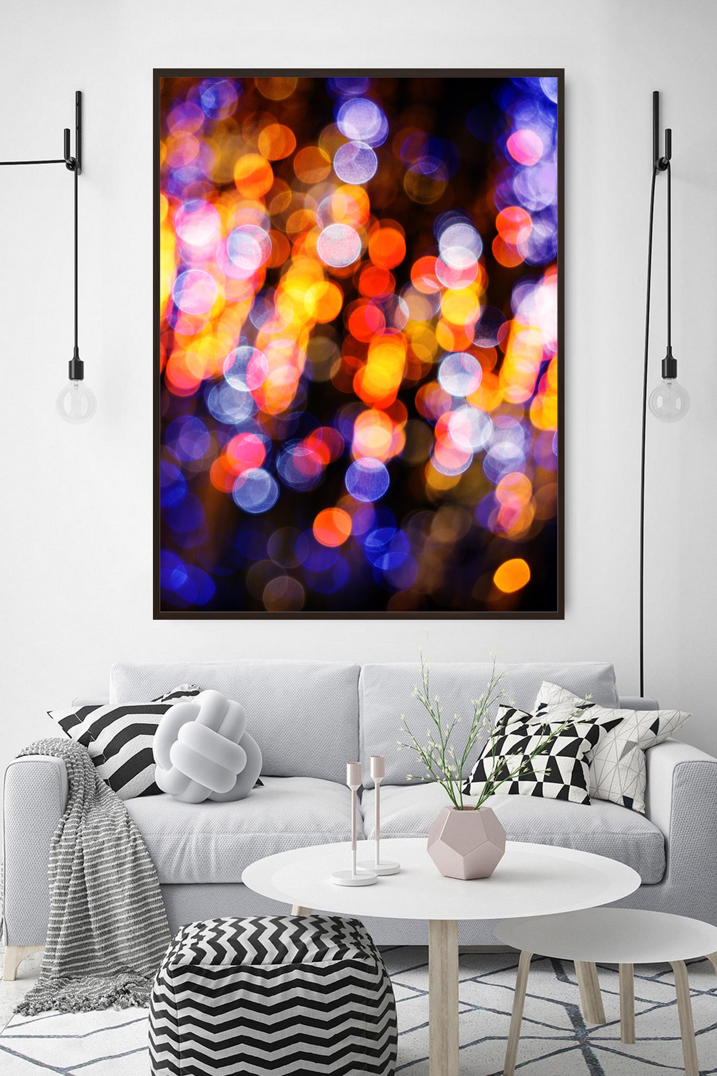 Light Dance - Limited Edition Canvas Print Vertical