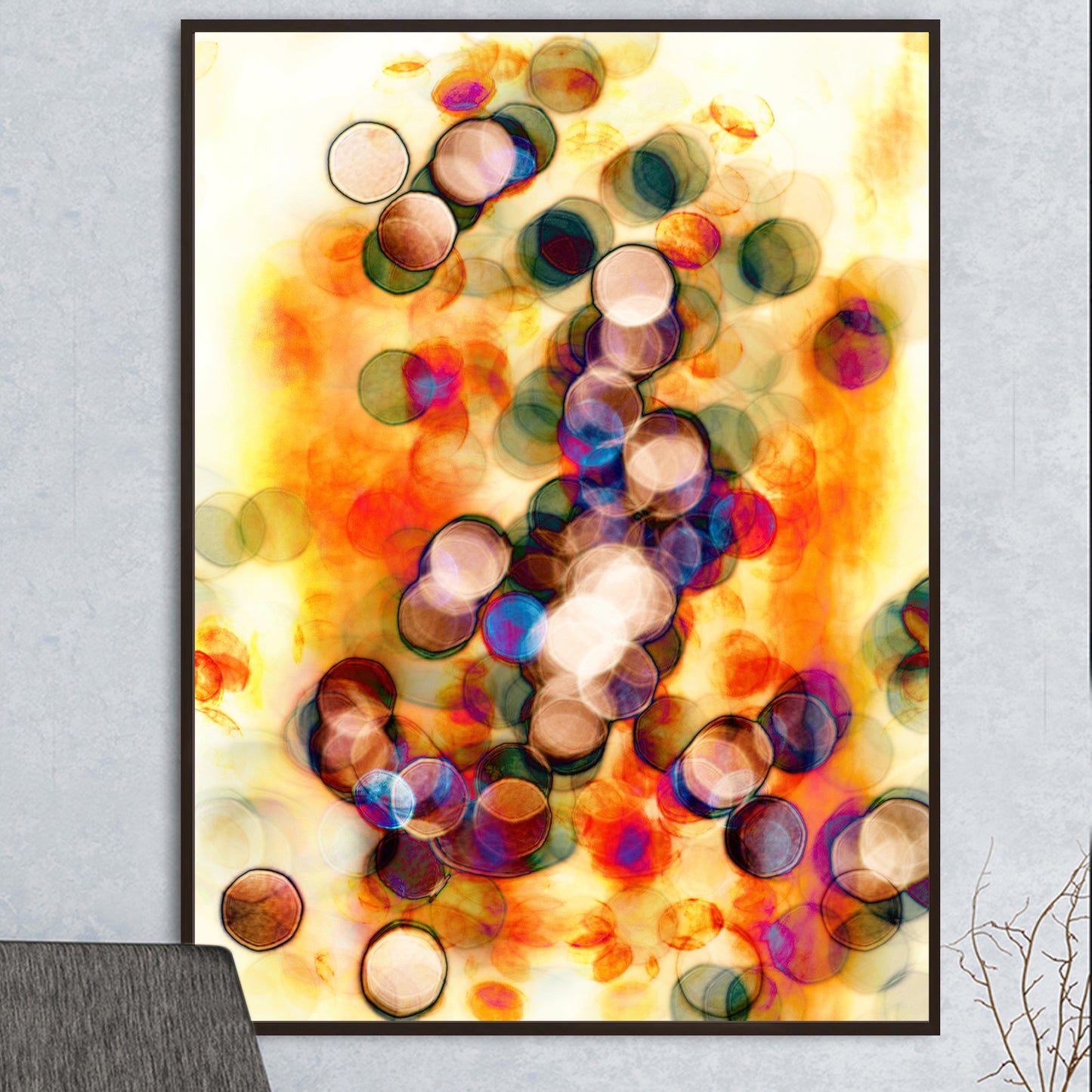 Sunlit Symphony - Limited Edition Canvas Print Vertical