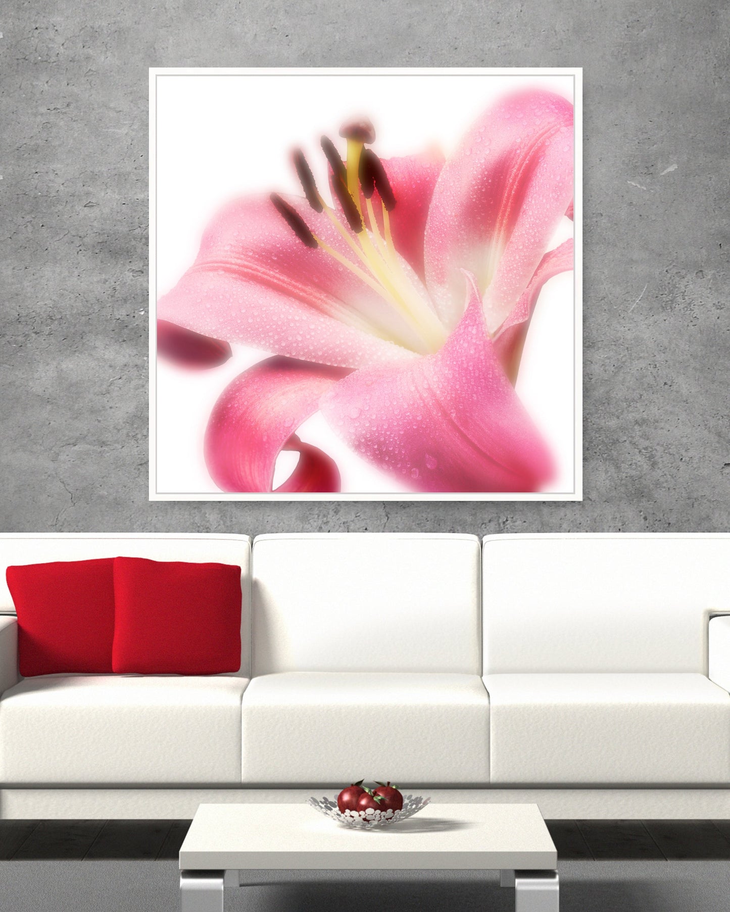 Radiant Blossom - Limited Edition Canvas Print Square