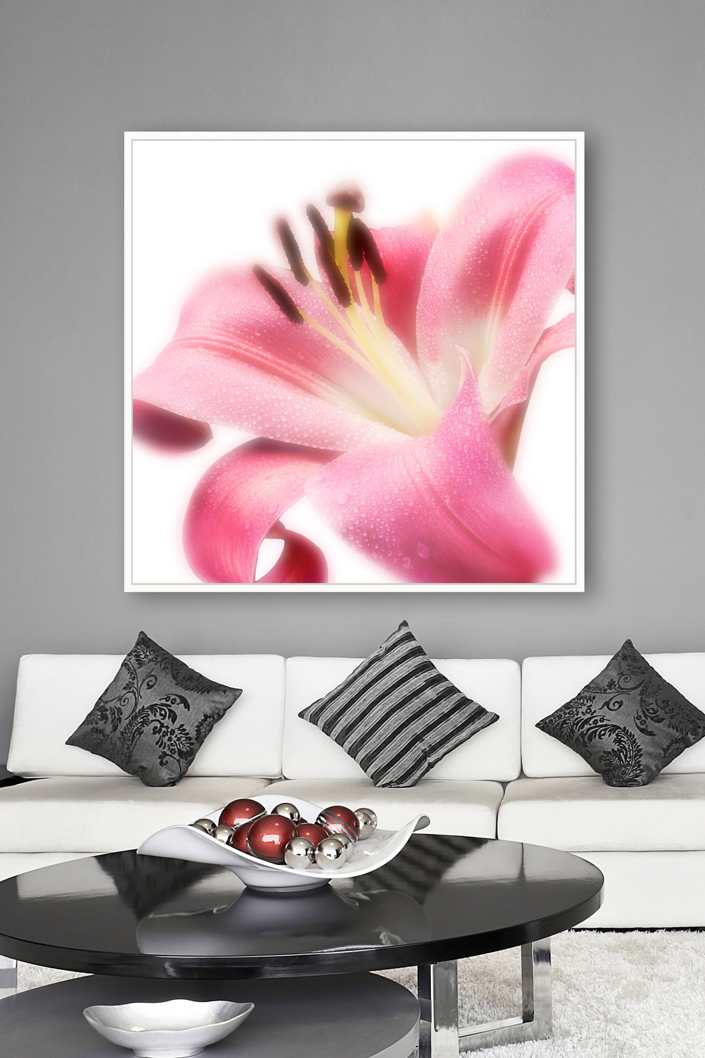 Radiant Blossom - Limited Edition Canvas Print Square