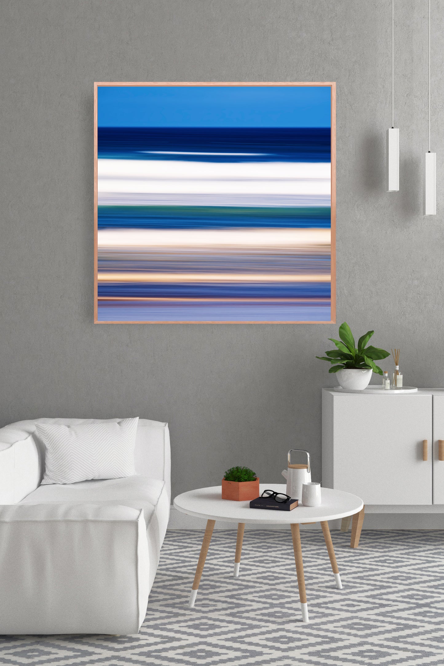 Shores of Serenity - Limited Edition Canvas Print Square