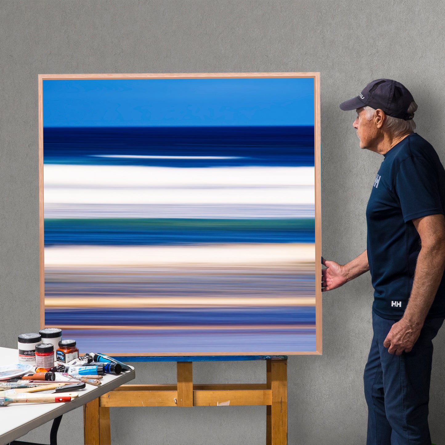 Shores of Serenity - Limited Edition Canvas Print Square