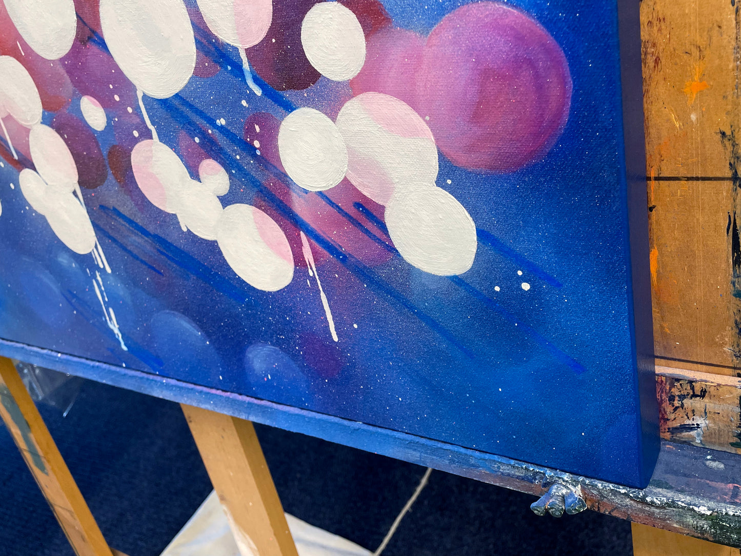Sun Glitter Radiance - Original Painting