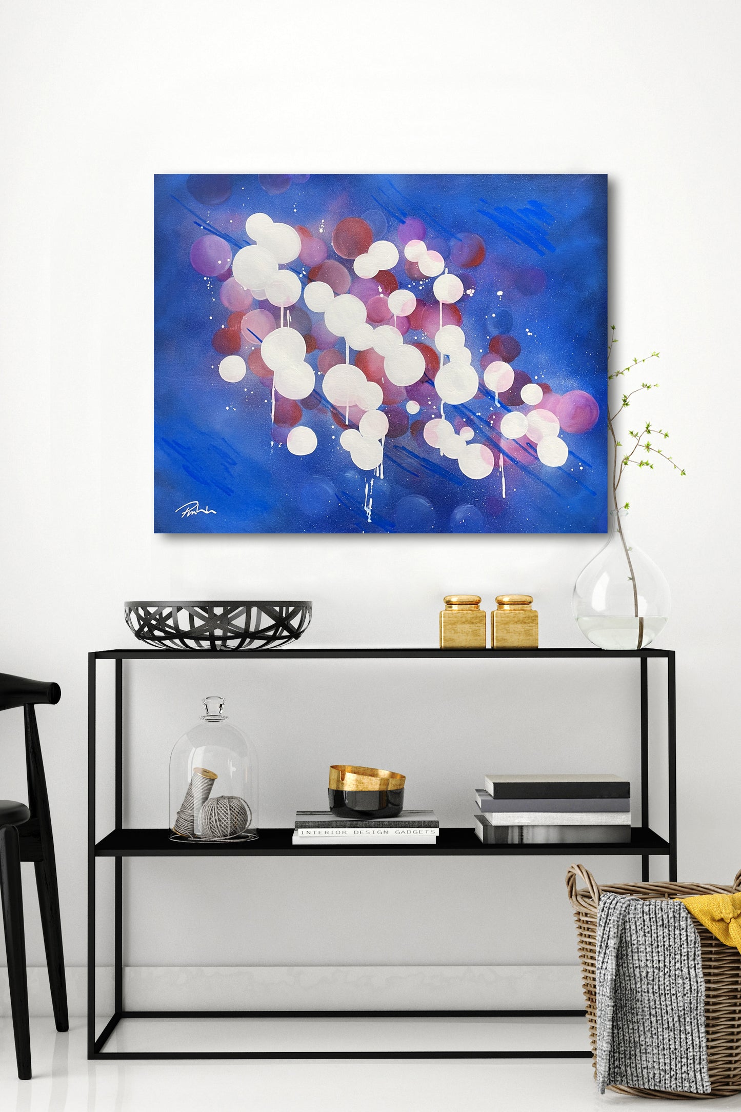 Sun Glitter Radiance - Original Painting