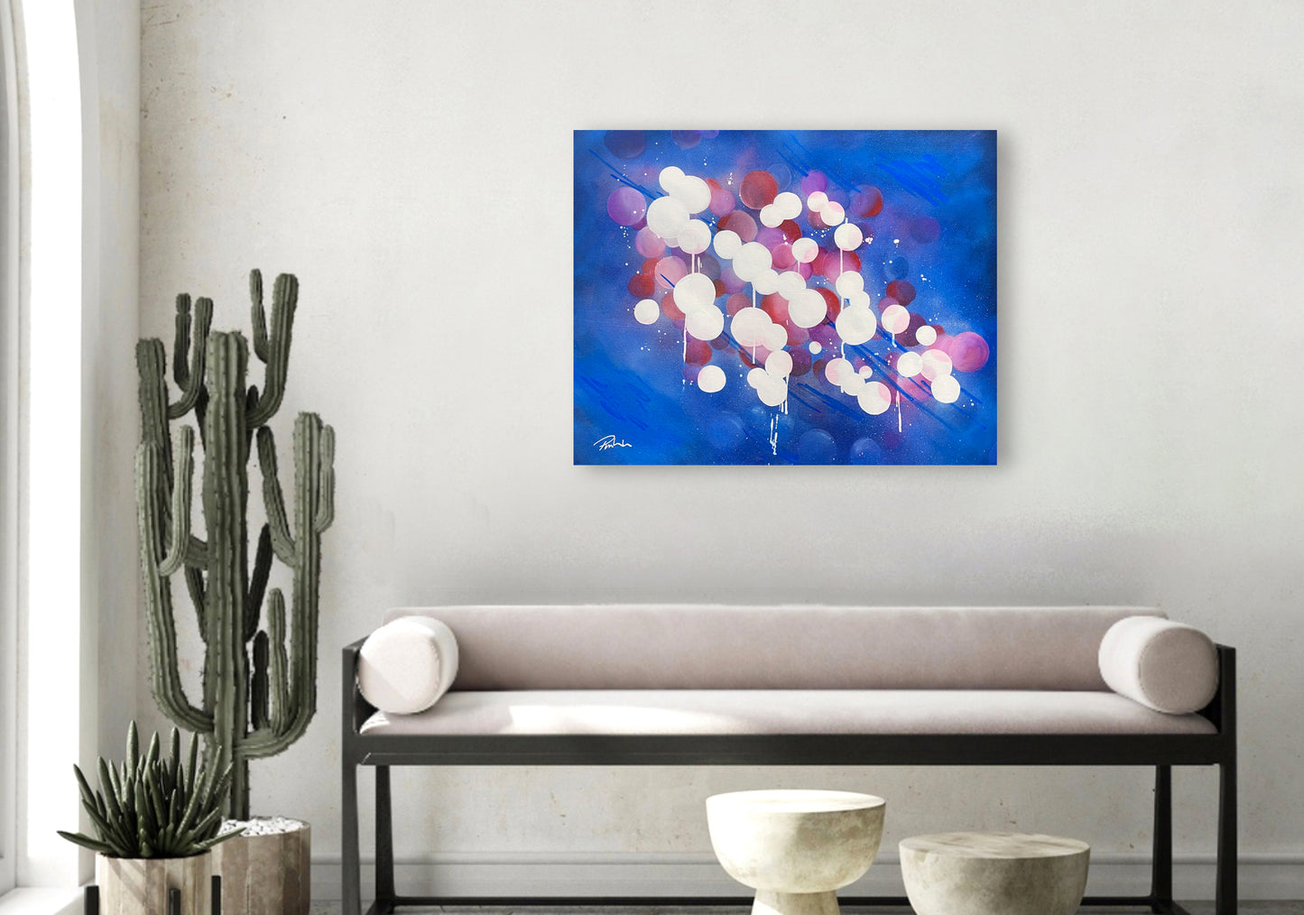 Sun Glitter Radiance - Original Painting