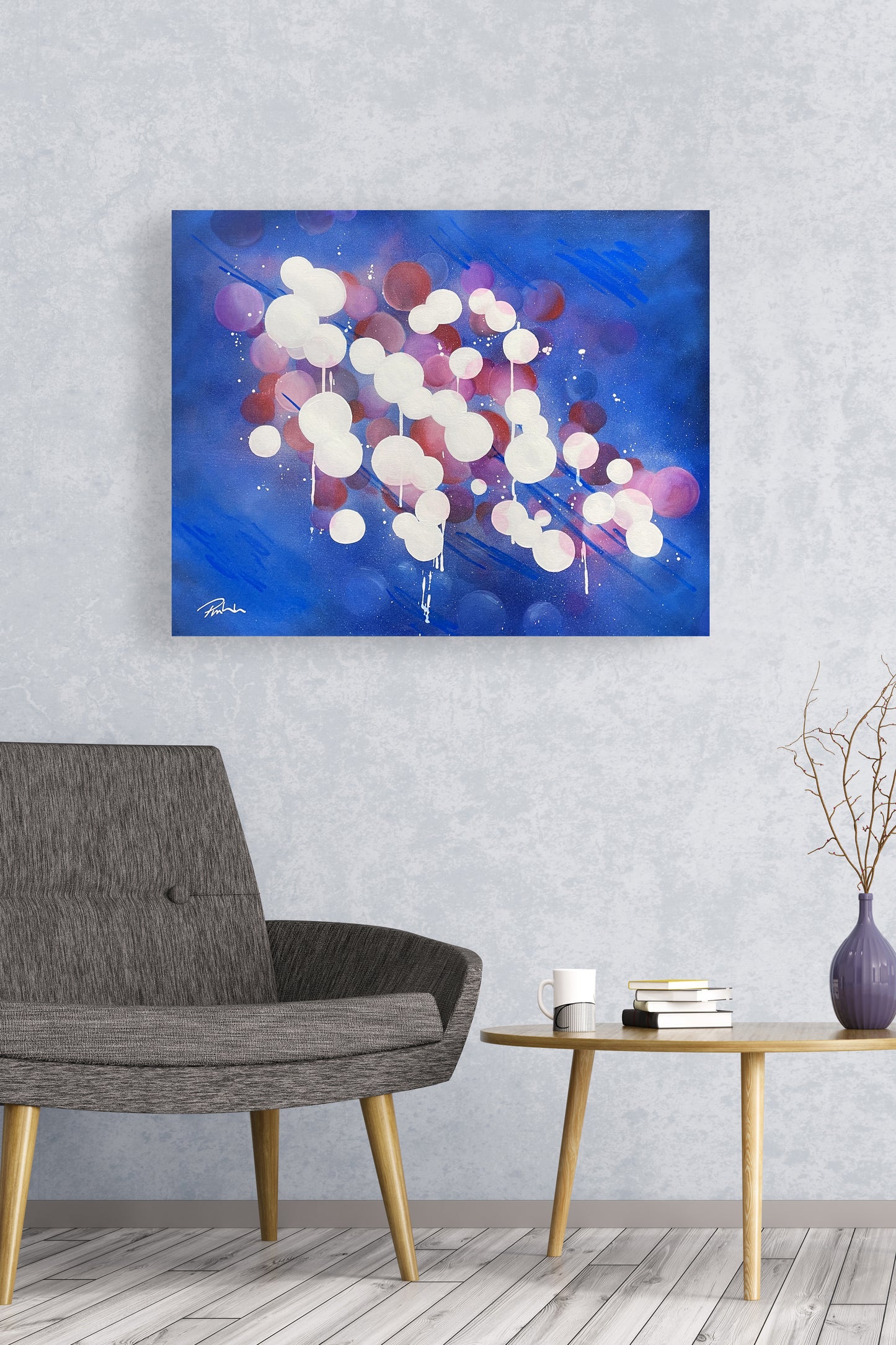 Sun Glitter Radiance - Original Painting