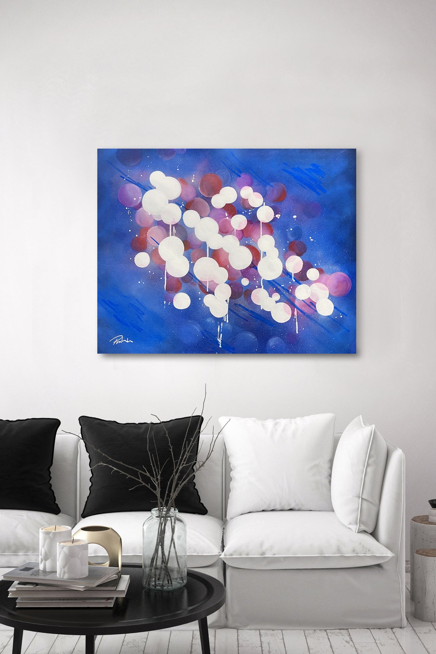 Sun Glitter Radiance - Original Painting