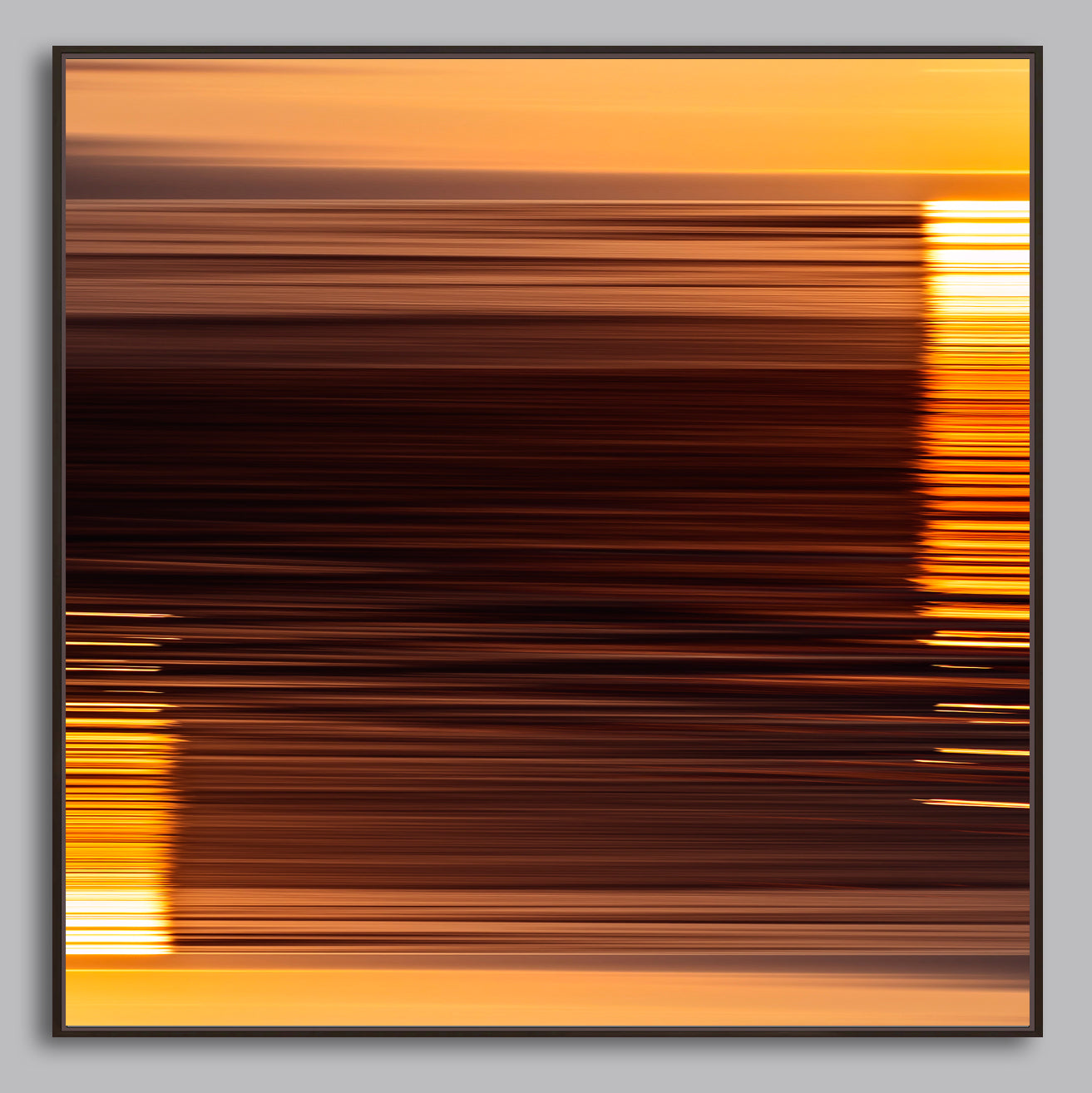 Sunlit Resonance - Limited Edition Canvas Print Square