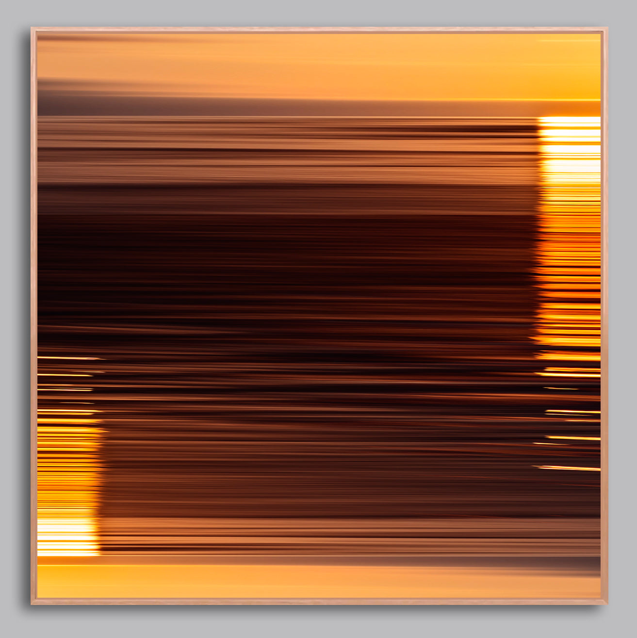 Sunlit Resonance - Limited Edition Canvas Print Square