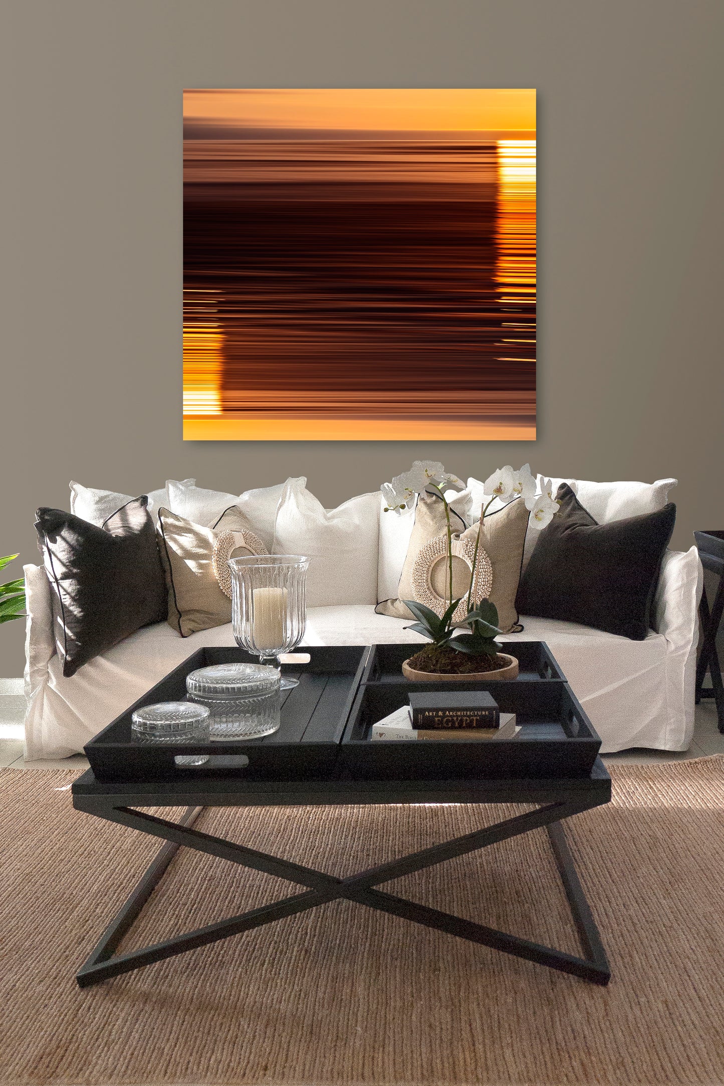 Sunlit Resonance - Limited Edition Canvas Print Square