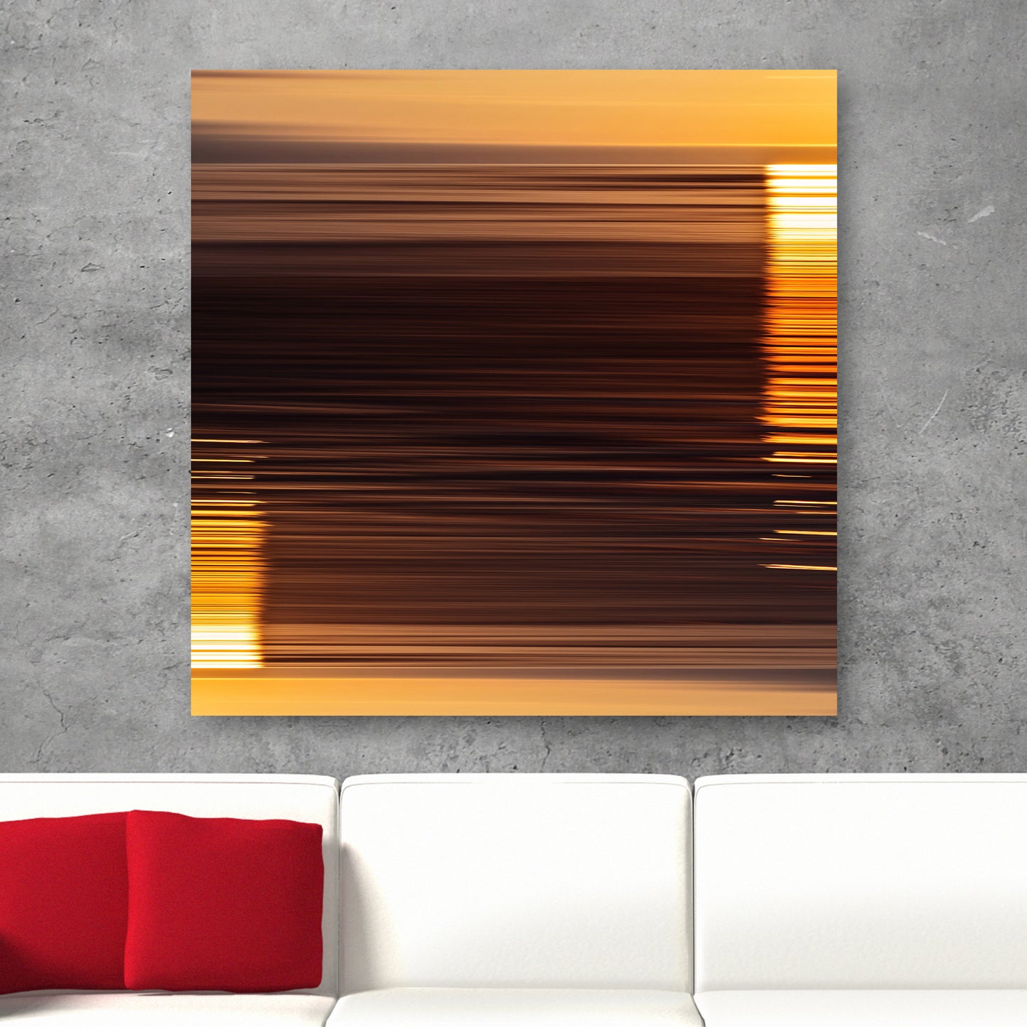 Sunlit Resonance - Limited Edition Canvas Print Square