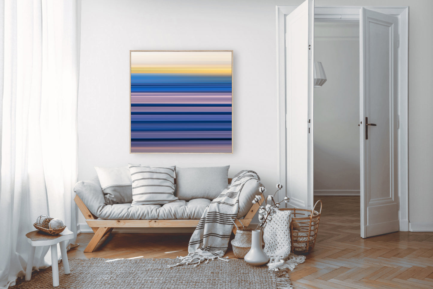 Across the Divide - Limited Edition Canvas Print Square