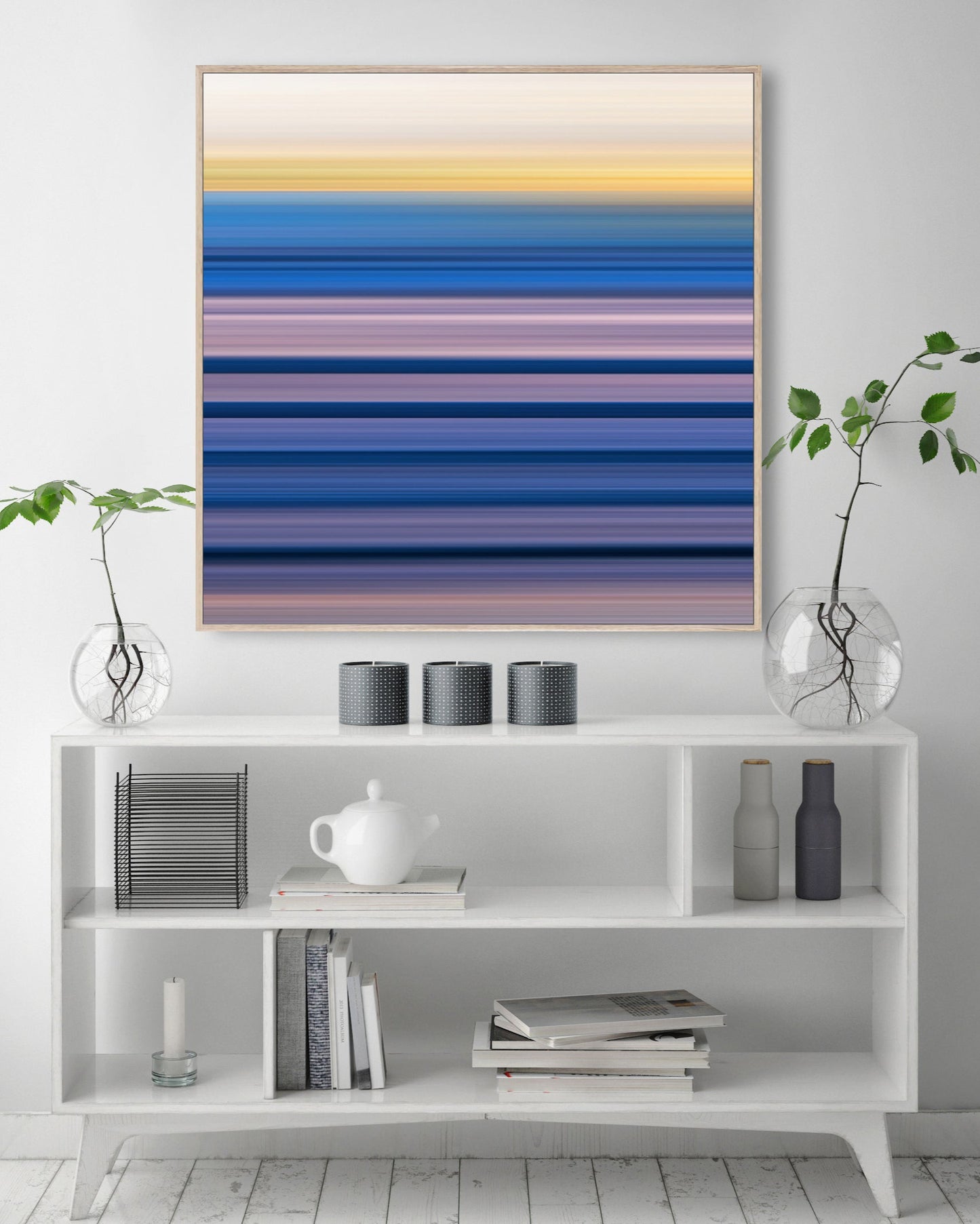 Across the Divide - Limited Edition Canvas Print Square