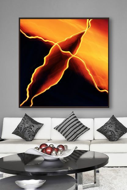 Birth of Twilight - Limited Edition Canvas Print Square