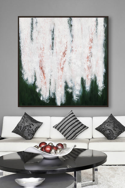 Cascade Serenity - Limited Edition Canvas Print Square
