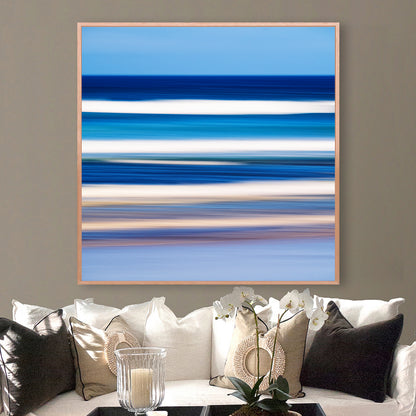 Coastal Symphony - Limited Edition Canvas Print Square
