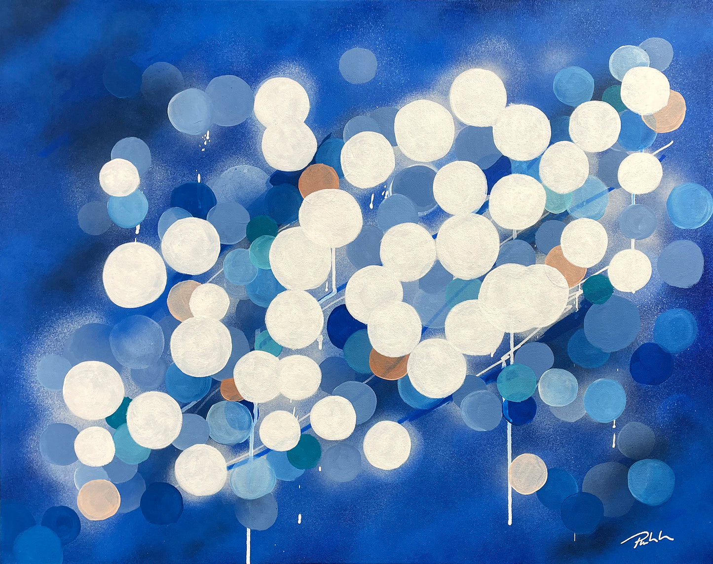 Sun Glitter Freedom - Original Painting