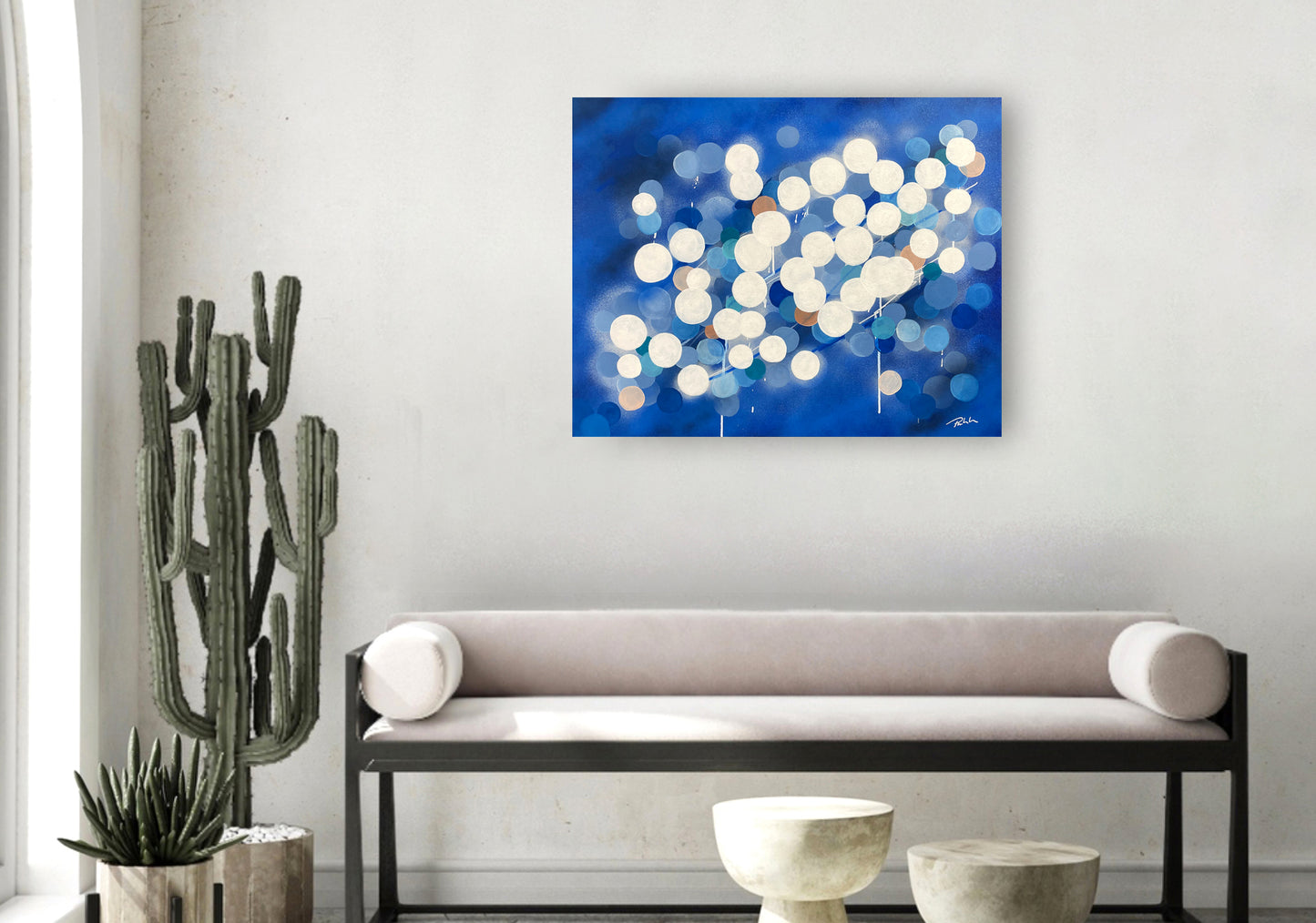Sun Glitter Freedom - Original Painting