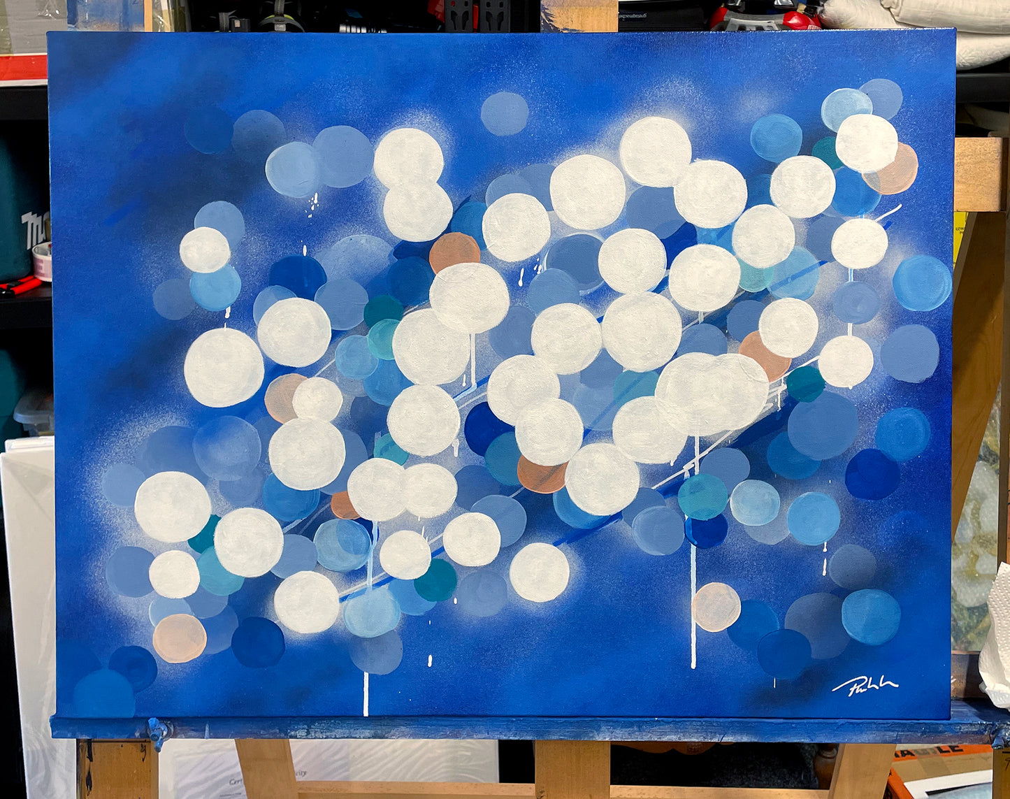 Sun Glitter Freedom - Original Painting