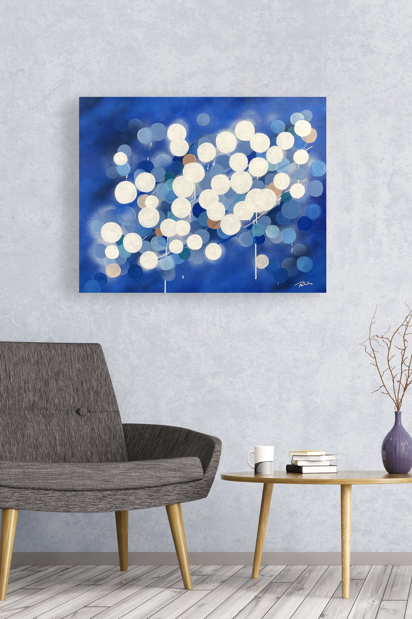 Sun Glitter Freedom - Original Painting