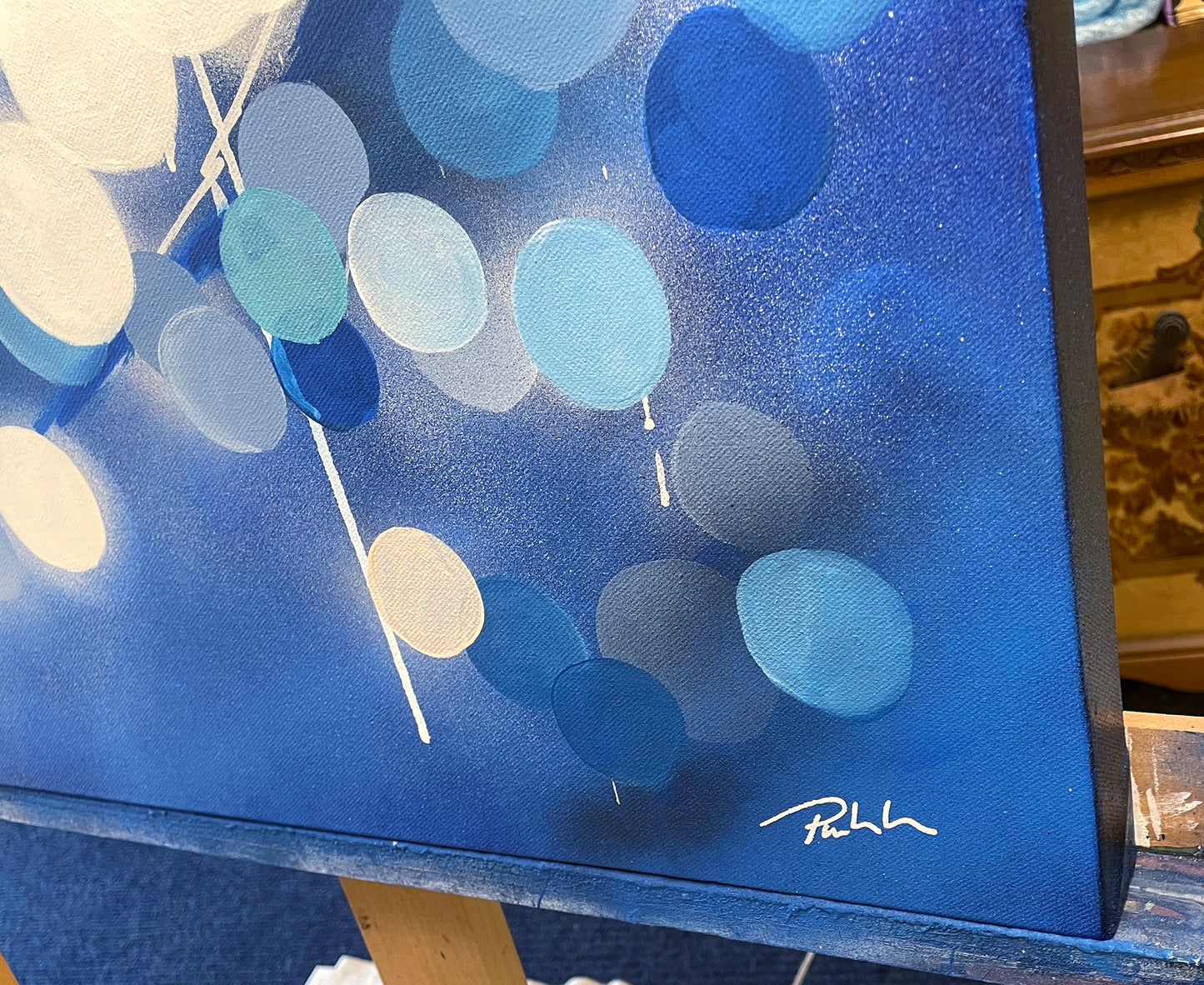 Sun Glitter Freedom - Original Painting