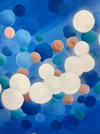 Sun Glitter Summer - Original Painting