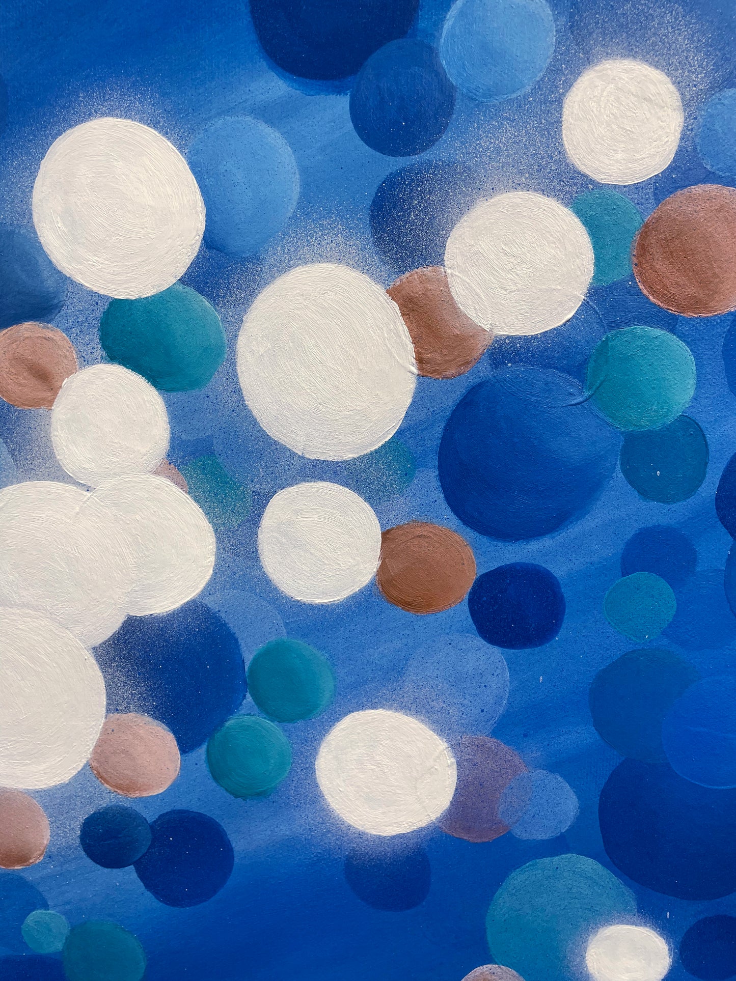 Sun Glitter Summer - Original Painting