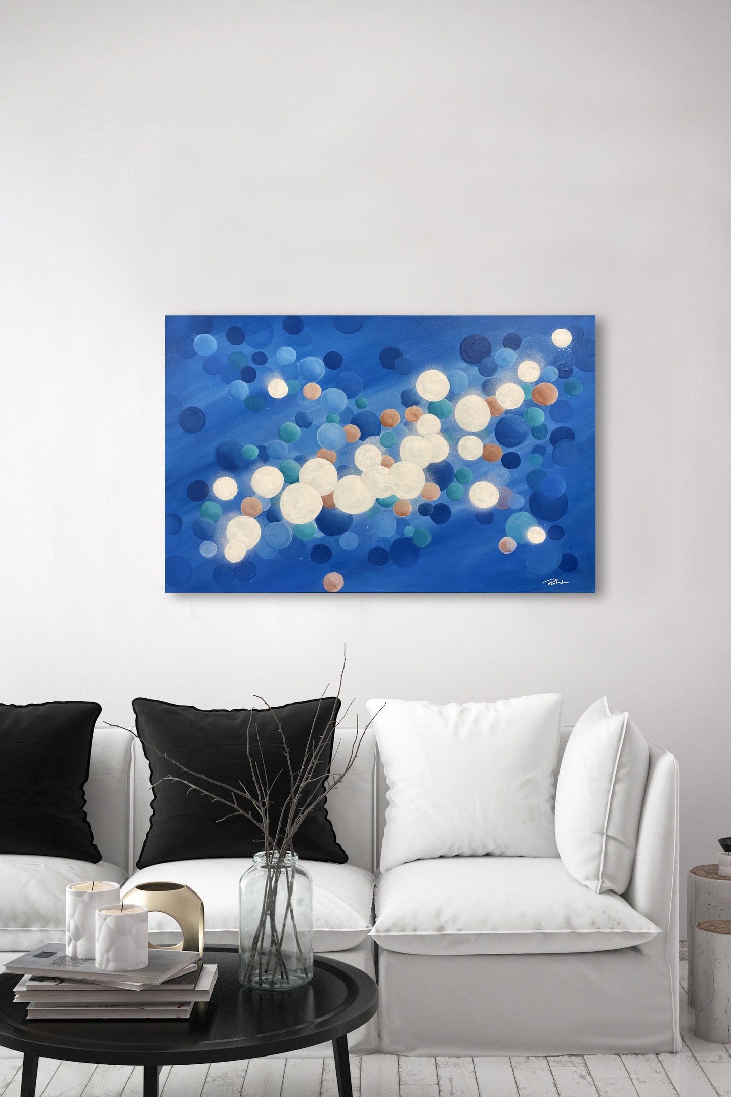 Sun Glitter Summer - Original Painting