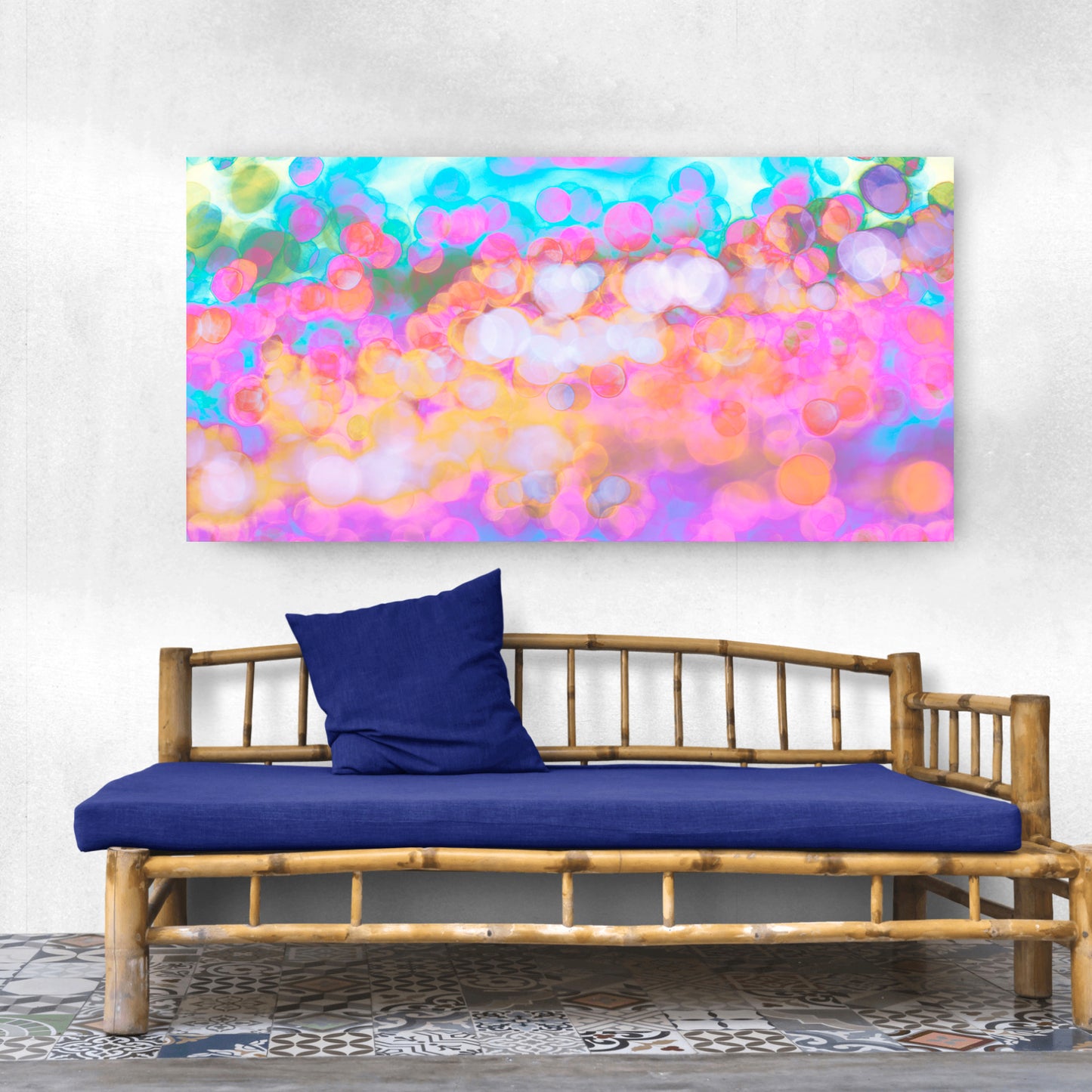 Sun Glitter Symphony - Original Painting