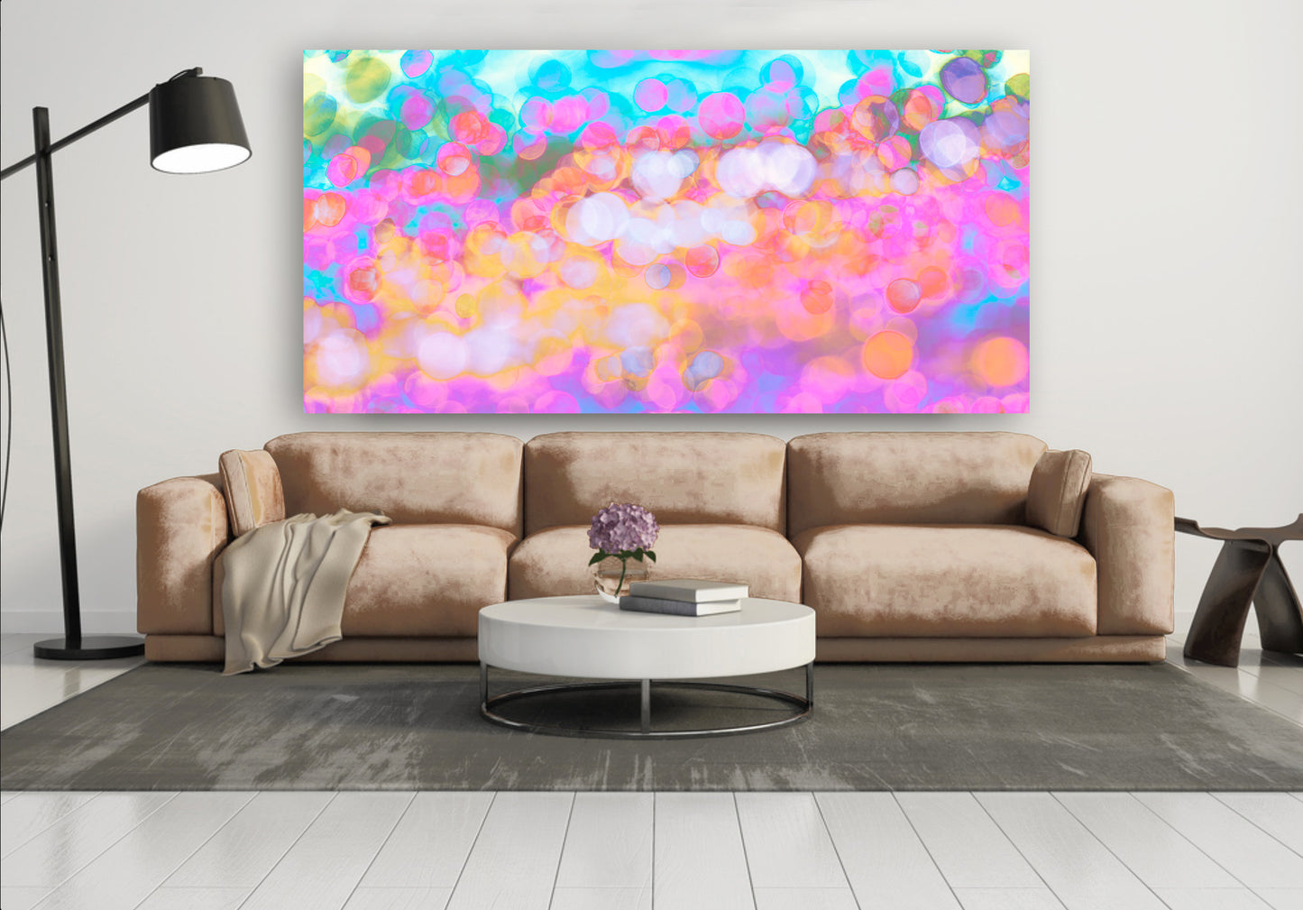 Sun Glitter Symphony - Original Painting