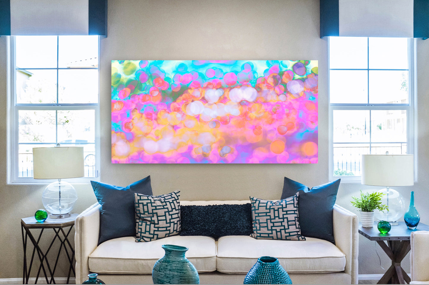 Sun Glitter Symphony - Original Painting