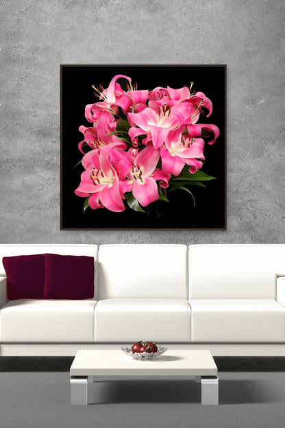Velvet Elegance - Limited Edition Canvas Print Square