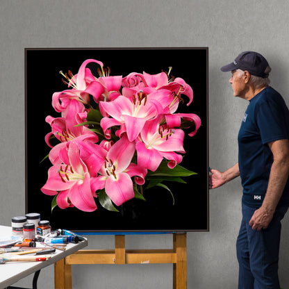 Velvet Elegance - Limited Edition Canvas Print Square